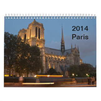 Calendario París - escenas de la ciudad