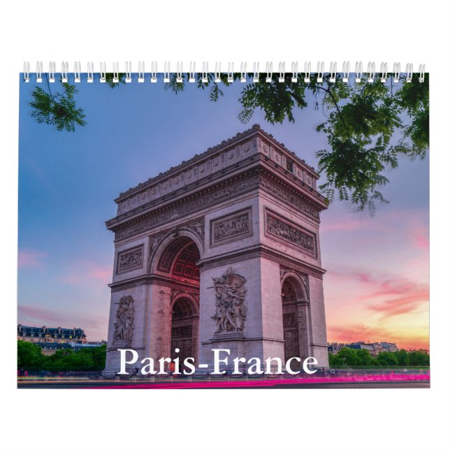 Calendario Paris-France Calendar (Tapa)