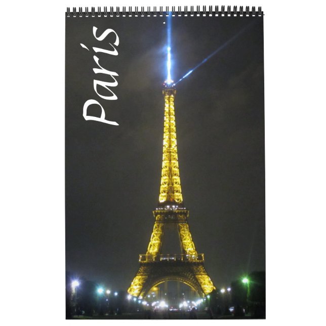 Calendario parís francia (Tapa)