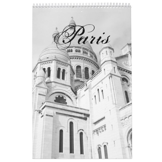 Calendario Paris Photography Montmartre Sacré-Coeur Fotokunst (Tapa)