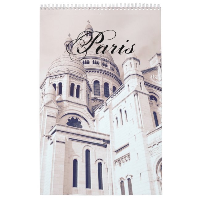 Calendario Paris Photography Montmartre Sacré-Coeur Fotokunst (Tapa)