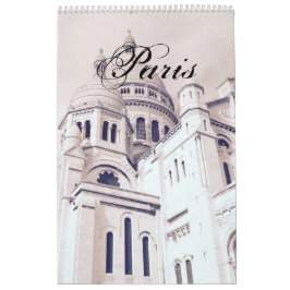 Calendario Paris Photography Montmartre Sacré-Coeur Fotokunst