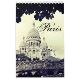 Calendario Paris Photography Montmartre Sacré-Coeur Fotokunst