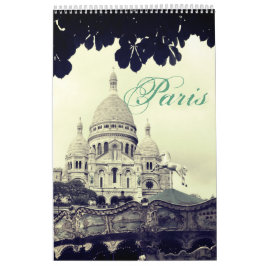 Calendario Paris Photography Montmartre Sacré-Coeur Fotokunst