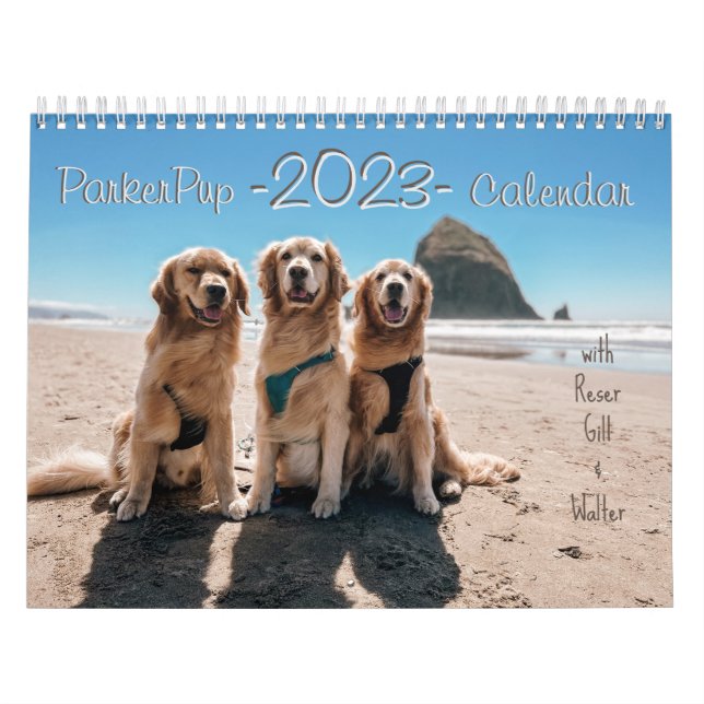 Calendario ParkerPup 2023 (Tapa)