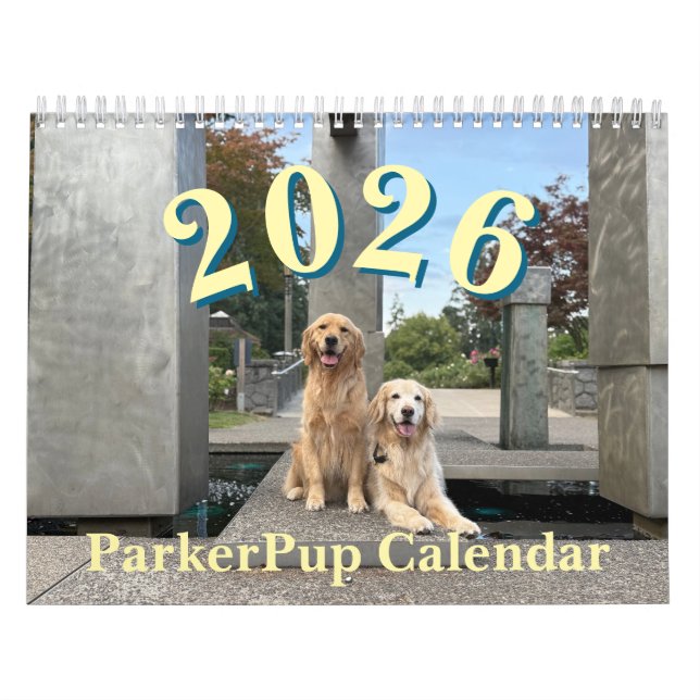 Calendario ParkerPup 2026 (Tapa)