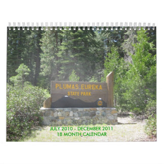 CALENDARIO PARQUE DE ESTADO DE PLUMAS-EUREKA