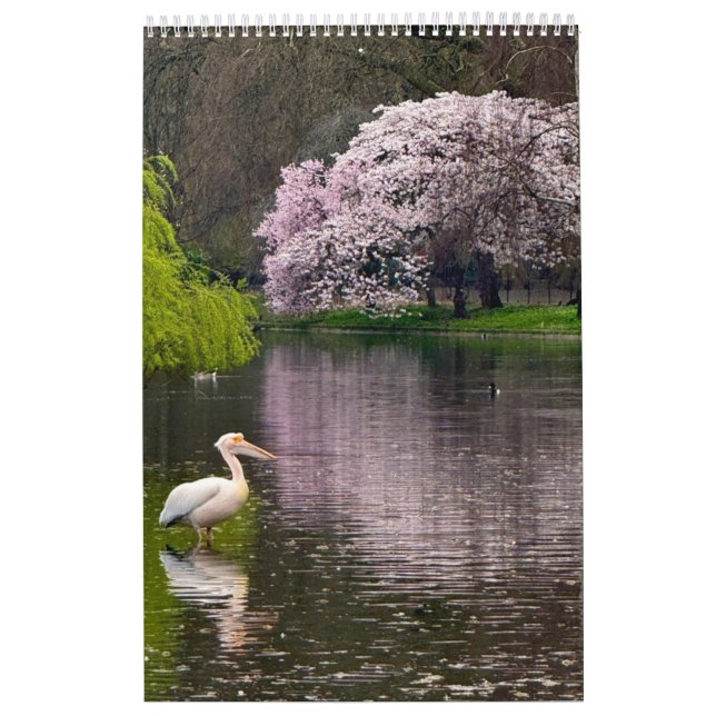 Calendario Parque de St James, Londres (Tapa)