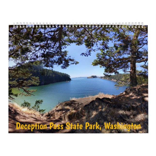 Calendario Parque Estatal Deception Pass (Tapa)