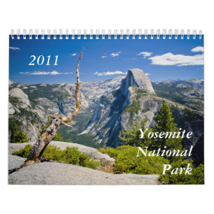 Calendario Parque nacional 2011 de Yosemite