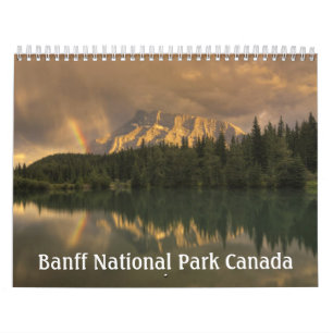 Calendario Parque nacional Banff Canadá