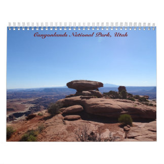 Calendario Parque nacional de los Cañones, Utah