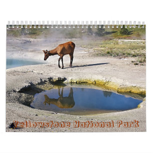 Calendario Parque nacional de Yellowstone