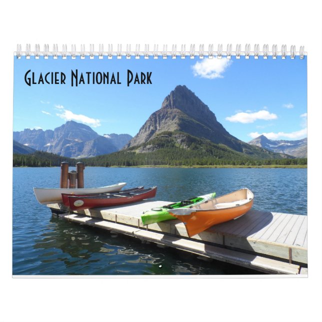 Calendario Parque nacional Glaciar (Tapa)