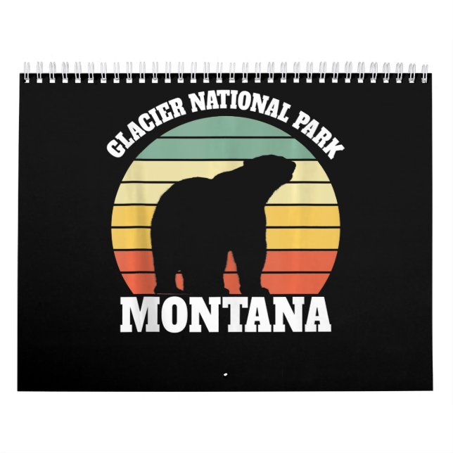 Calendario Parque nacional Glaciar Polar Bear Lover (Tapa)