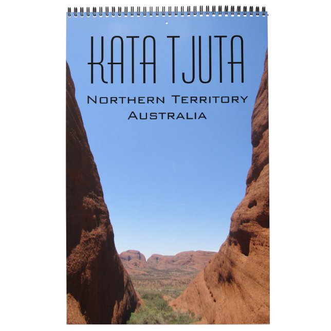 Calendario parque nacional kata tjuta 2026 (Tapa)