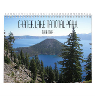 Calendario Parque Nacional Lago del Cráter Fotográfico