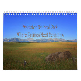 Calendario Parque Nacional Waterton Las Islas Prairies Se Enc