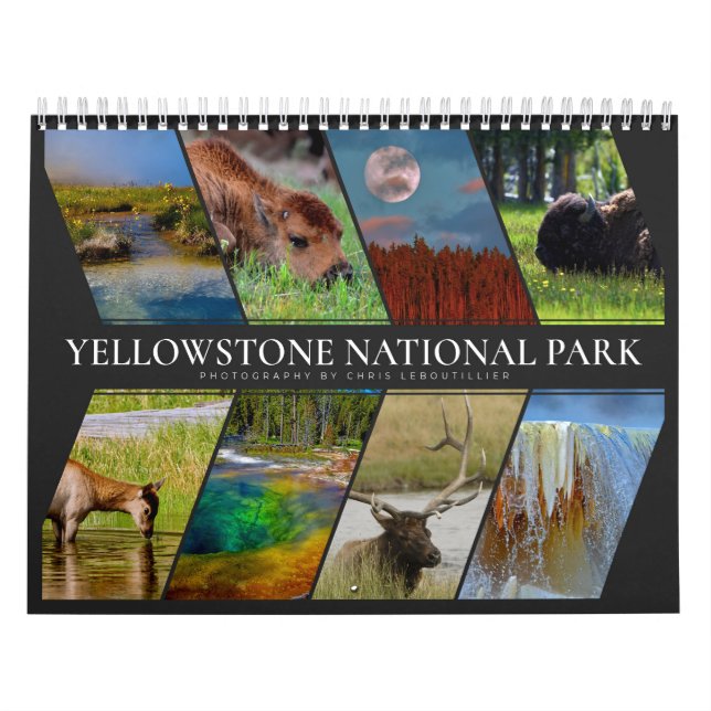 Calendario Parque Nacional Yellowstone Un Lugar Muy Especial (Tapa)