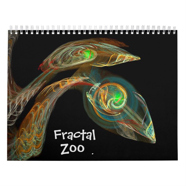 Calendario Parque zoológico del fractal (Tapa)