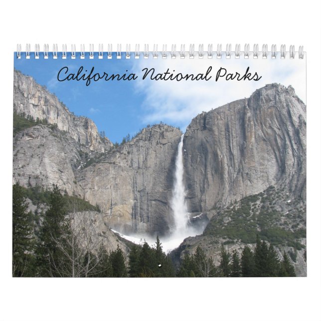 Calendario Parques Nacionales de California (Tapa)