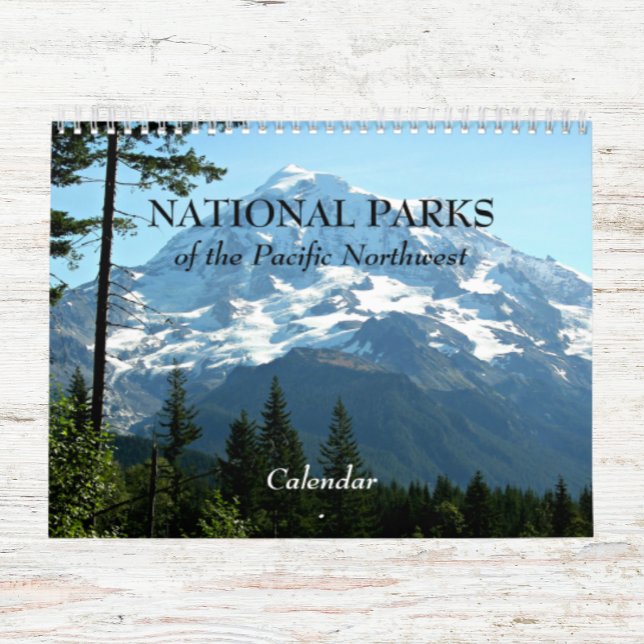 Calendario Parques nacionales del Pacífico Foto del noroeste (In Situ)