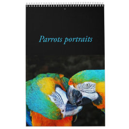Calendario Parrot Portraits