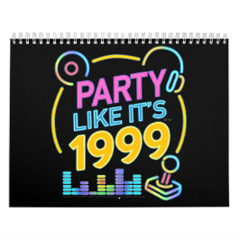 Calendario Party Like It’s 1999®™ – Neon Soundtrack 
