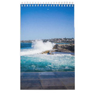 Calendario Paseo costero vintage de Bondi a Coogee