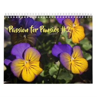 Calendario ~ Pasión por los Pansies #2