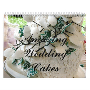 Calendario Pasteles de bodas asombrosos