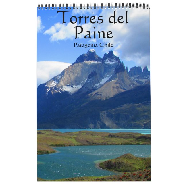 Calendario patagonia chile (Tapa)
