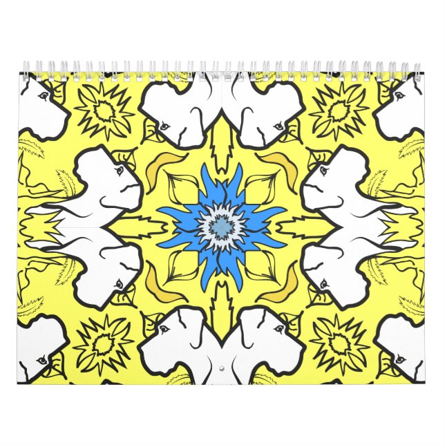 Calendario Patrón de gran dano (Tapa)