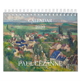 CALENDARIO PAUL CÉZANNE 2020 BELLA ARTES CALENDAR