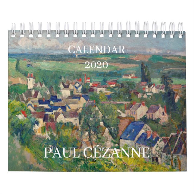 CALENDARIO PAUL CÉZANNE 2020 BELLA ARTES CALENDAR (Tapa)