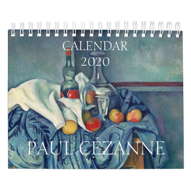 CALENDARIO PAUL CÉZANNE 2020 BELLA ARTES CALENDAR (Tapa)