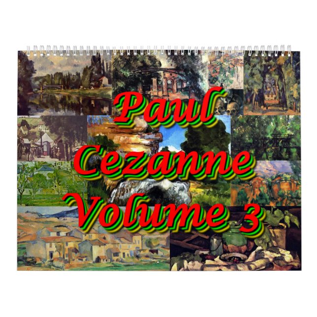 Calendario Paul Cezanne Volumen 3 (Tapa)