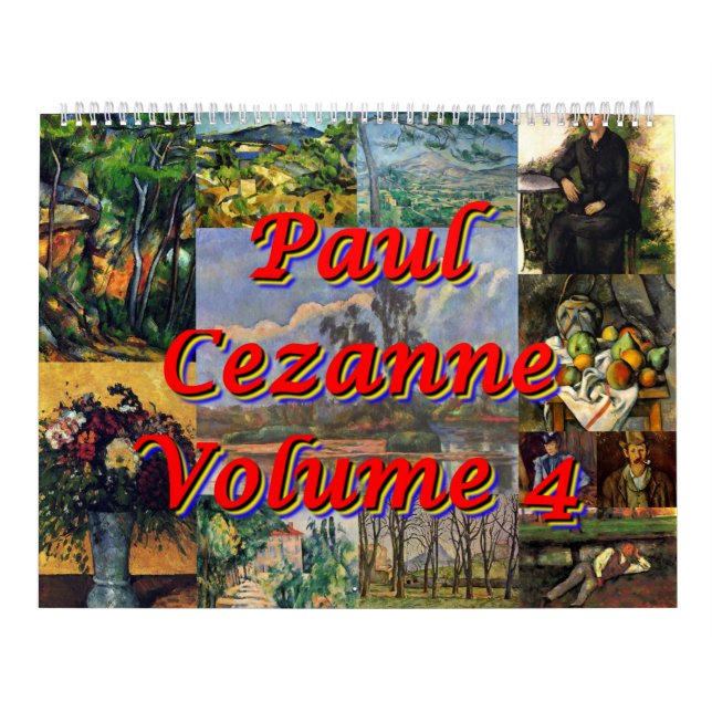 Calendario Paul Cezanne Volumen 4 (Tapa)