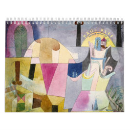 Calendario Paul Klee Resumen Artista Bella Artes Vintage 2024