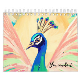 Calendario peacock calendar