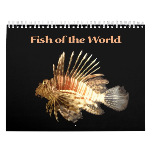 Calendario Peces del mundo (Tapa)