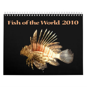 Calendario Peces del mundo 2010