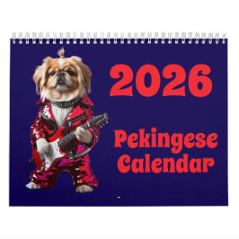 Calendario Pekingese Calendar