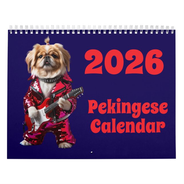 Calendario Pekingese Calendar (Tapa)