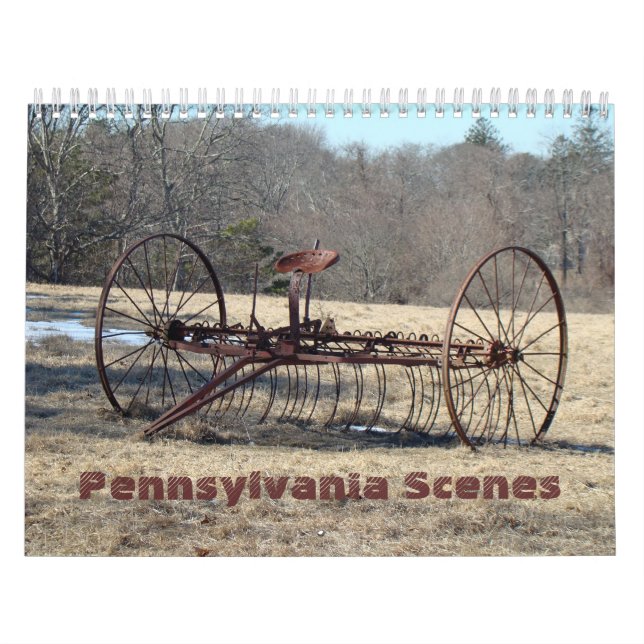 Calendario - Pensilvania escénica (Tapa)
