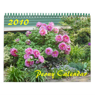 Calendario Peony 2010