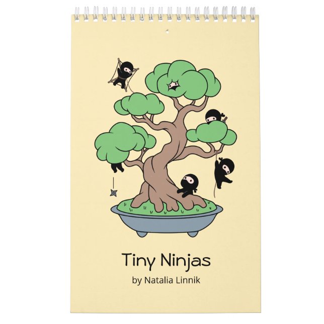 Calendario Pequeños Ninjas (Tapa)