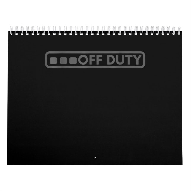 Calendario Perfecto Para La Policía Militar (Tapa)