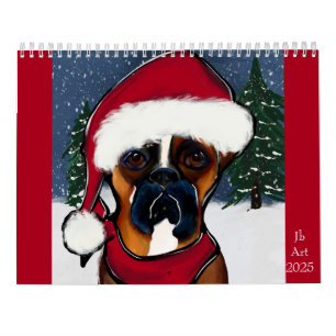 Calendario Perro Boxer