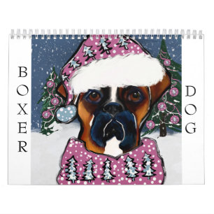 Calendario Perro Boxer